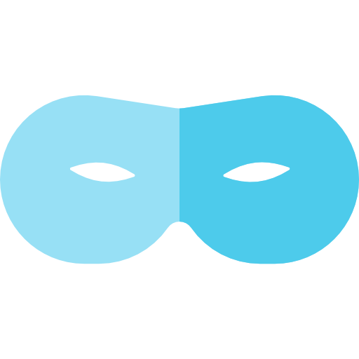 Mask Basic Rounded Flat icon