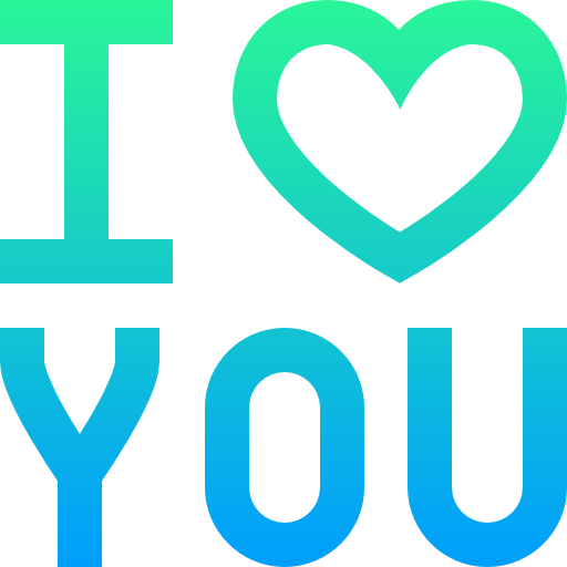 I love you - free icon