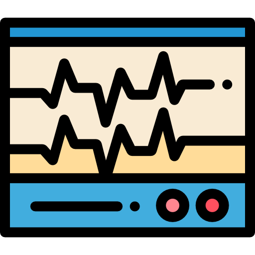 electrocardiograma icono gratis