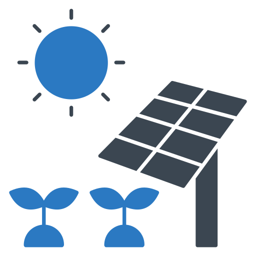 energía solar icono gratis