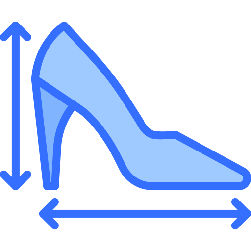 Shoes Coloring Blue icon