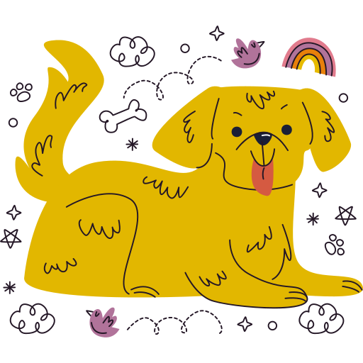 cão grátis figurinha cão grátis figurinha