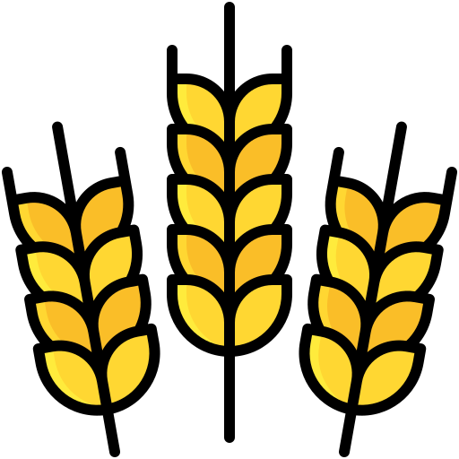 Wheat Free Food Icons