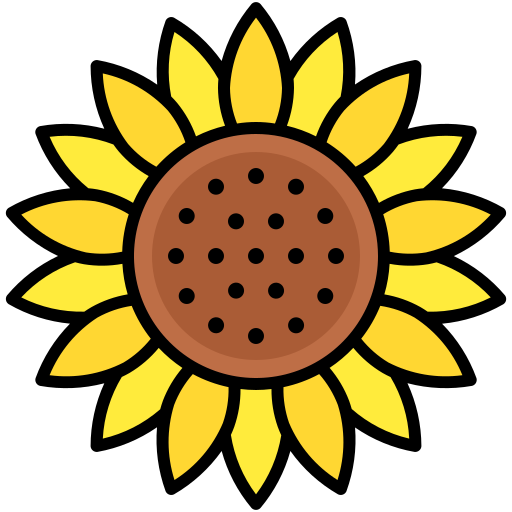 girasol icono gratis