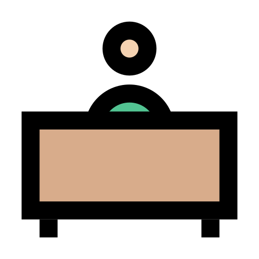 Receptionist free icon Receptionist free icon