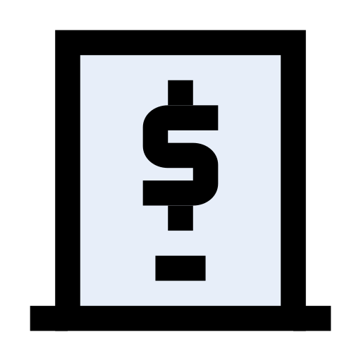 factura icono gratis