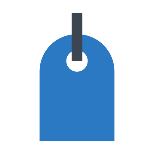 Tag Generic Blue Icon