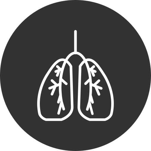 Lungs Generic Glyph icon