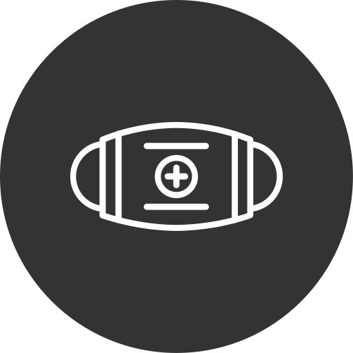 masque médical Icône gratuit
