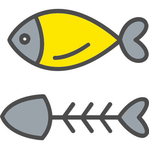 Fish Generic Outline Color icon