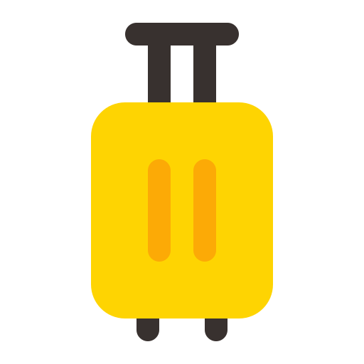 bolsa de viaje icono gratis