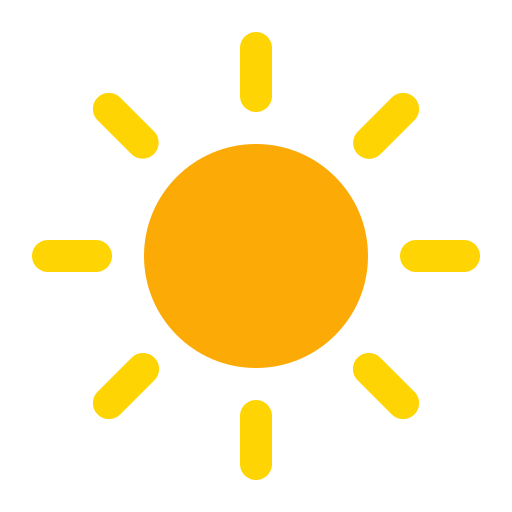 Sun - free icon