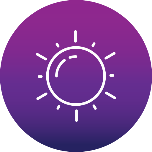Sun free icon