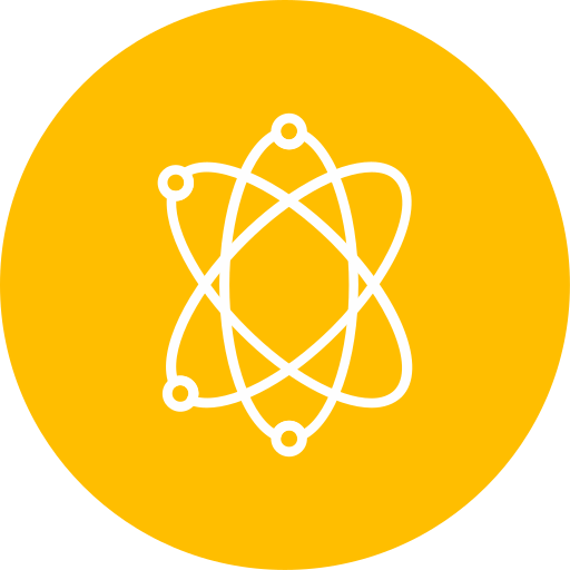 Atomic energy free icon