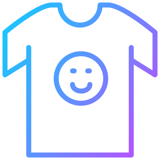 Tshirt Generic Gradient icon