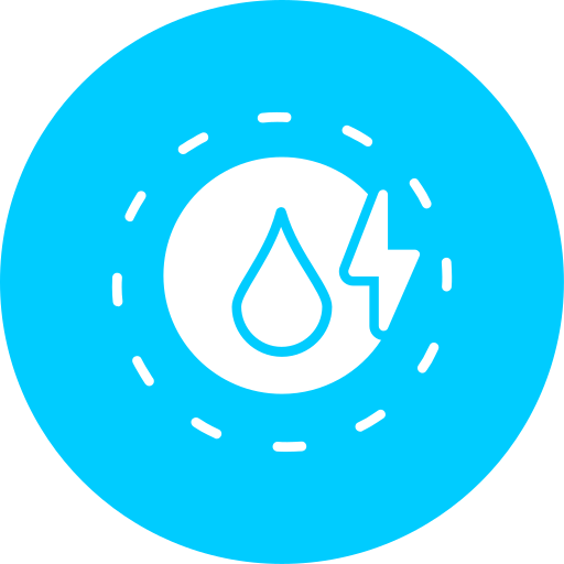 수력발전 무료 아이콘