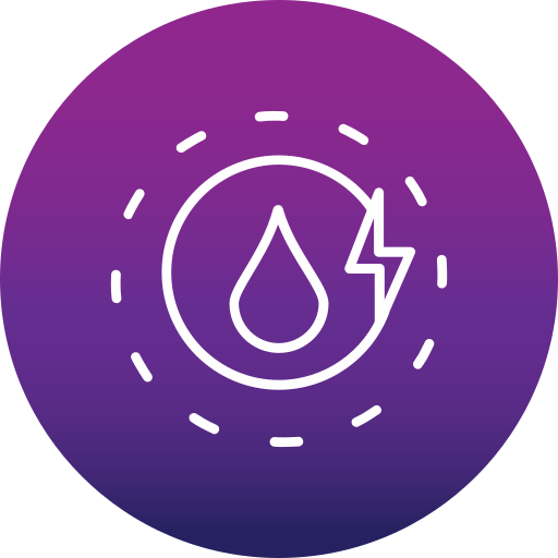 Hydro power free icon