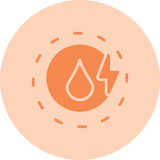 Hydro power free icon Hydro power free icon