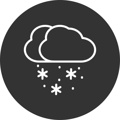 Snow free icon Snow free icon