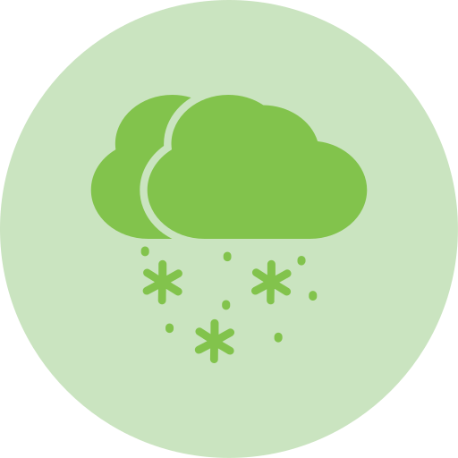 Snow free icon Snow free icon