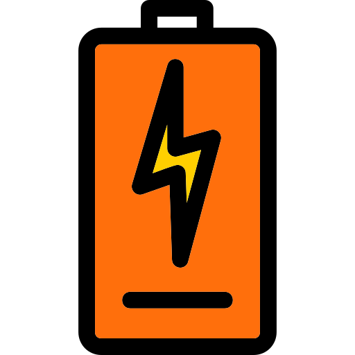 Battery Generic Outline Color Icon