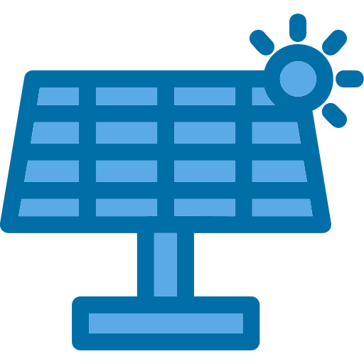 panel solar icono gratis