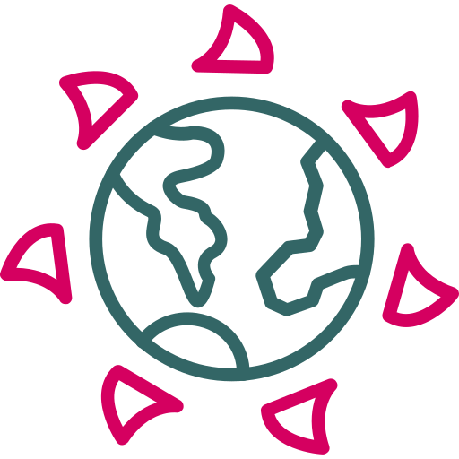 Earth Generic Outline Color icon