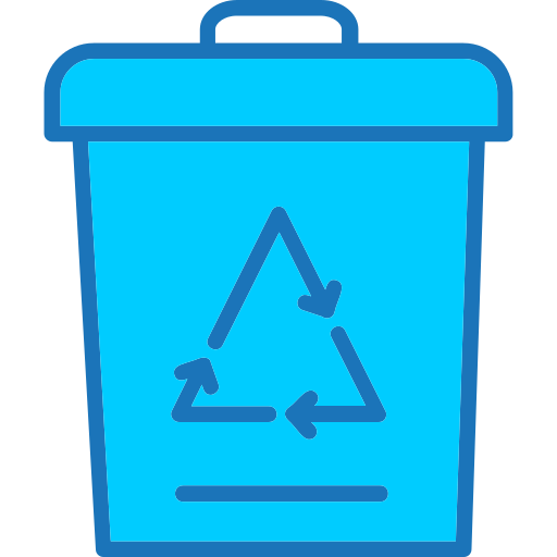 papelera de reciclaje icono gratis