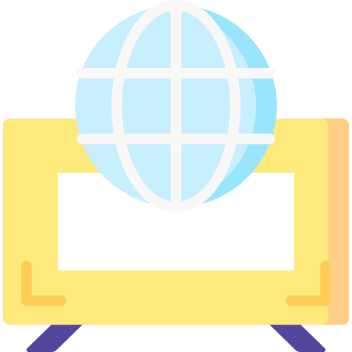 Smart tv free icon