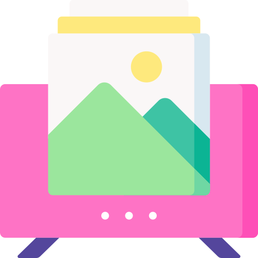 Smart tv free icon