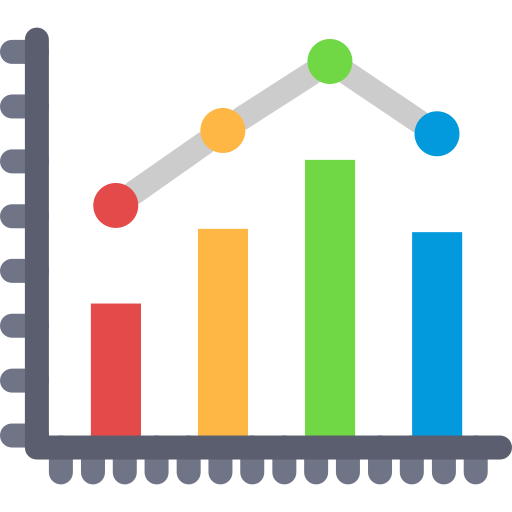 Bar chart Generic Flat icon