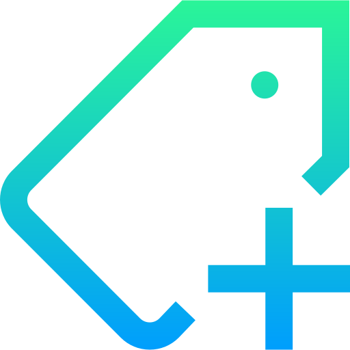 etiqueta de precio icono gratis