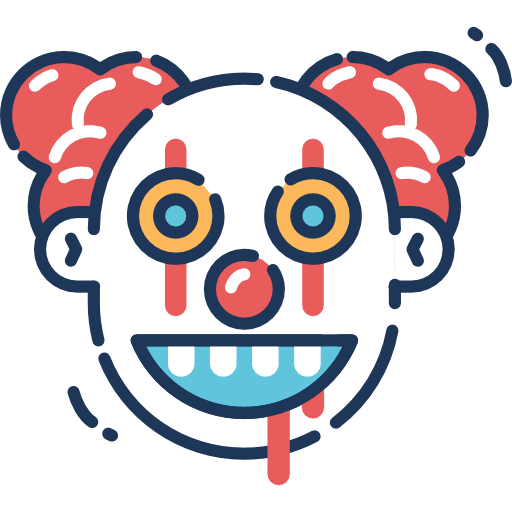 payaso icono gratis