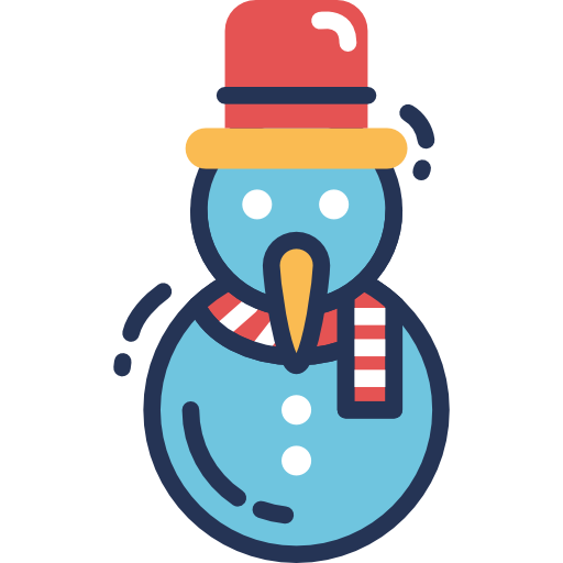 bonhomme de neige Icône gratuit bonhomme de neige Icône gratuit