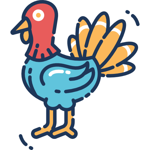 dinde Icône gratuit