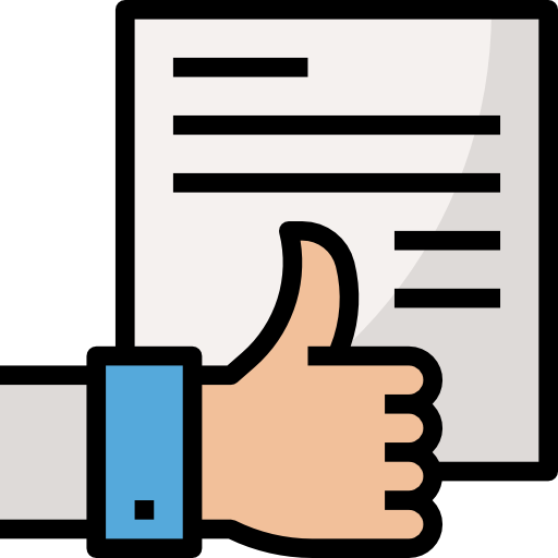 Contract free icon