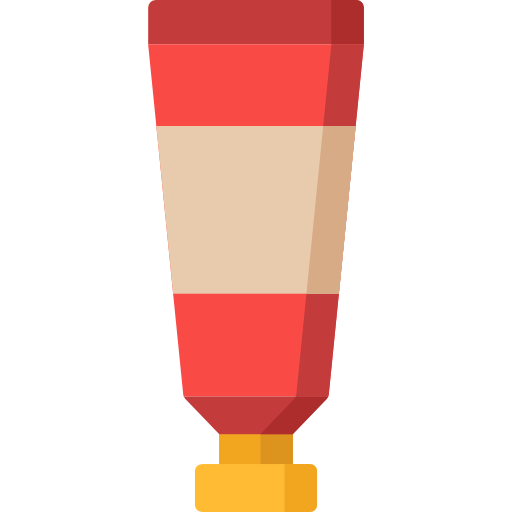 tubo de pintura icono gratis