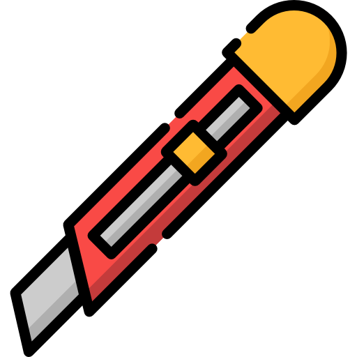 cortador icono gratis