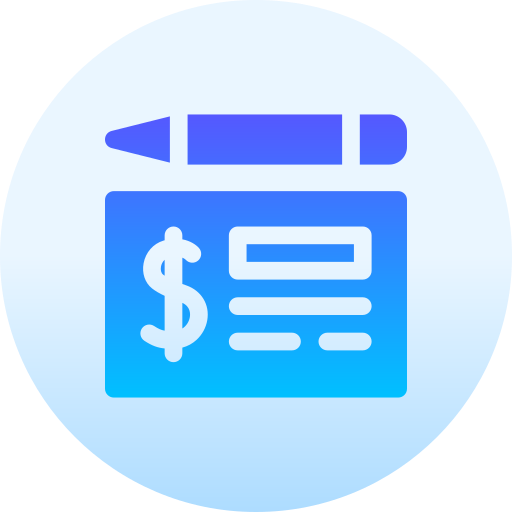 chèque Icône gratuit chèque Icône gratuit