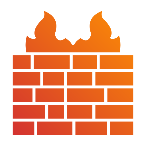 Firewall Generic Flat Gradient icon