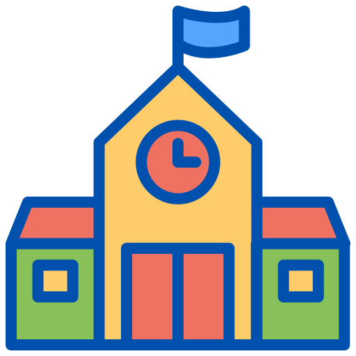 School Generic Outline Color icon