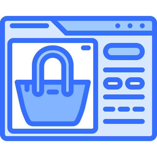 tienda online icono gratis