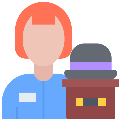 vendedor icono gratis