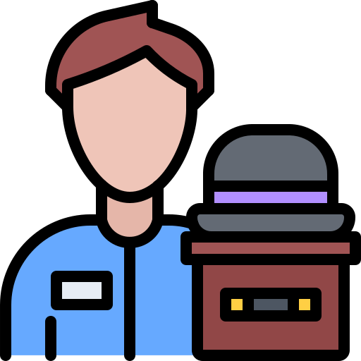 vendedor icono gratis