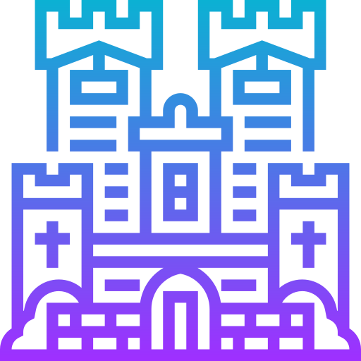 el palacio de buckingham icono gratis