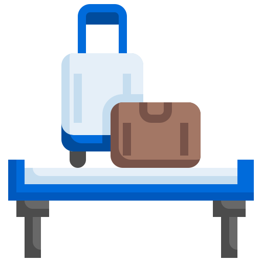 Baggage free icon
