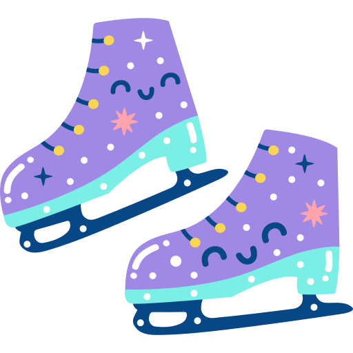 Ice skate Stickers - Free sports Stickers