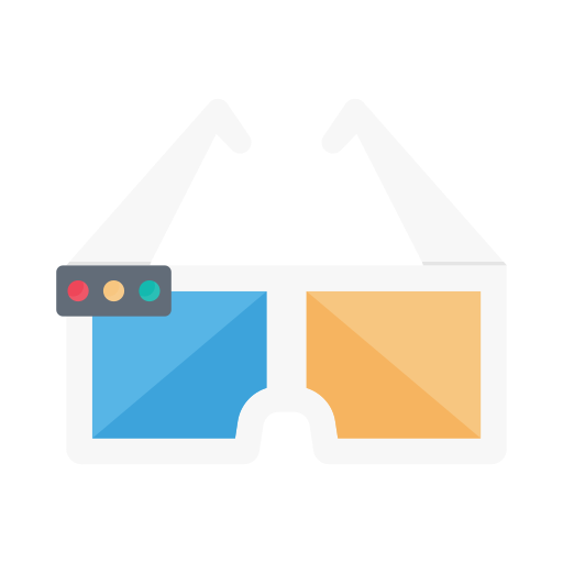 gafas de realidad virtual icono gratis