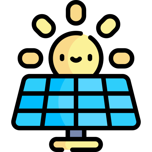 panel solar icono gratis