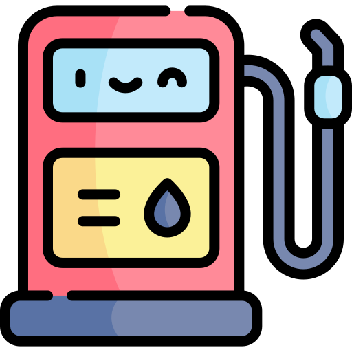 Petrol Kawaii Lineal color icon